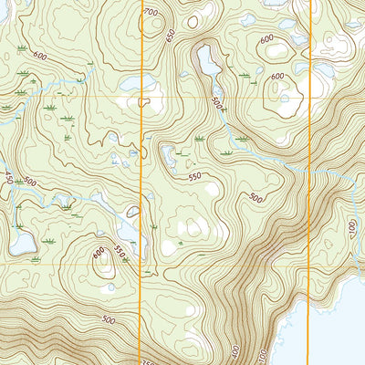 United States Geological Survey Afognak B-2 NE, AK (2021, 25000-Scale) digital map