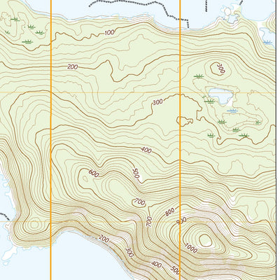 United States Geological Survey Afognak B-3 NW, AK (2021, 25000-Scale) digital map
