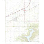 United States Geological Survey Afton, OK (2022, 24000-Scale) digital map