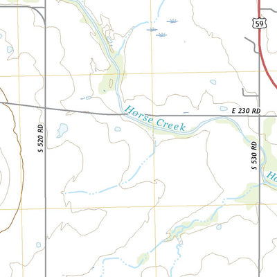United States Geological Survey Afton, OK (2022, 24000-Scale) digital map