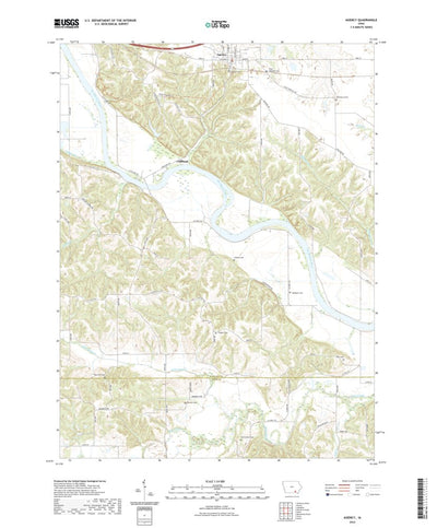 United States Geological Survey Agency, IA (2022, 24000-Scale) digital map