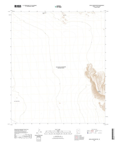 United States Geological Survey Aguila Mountains NW, AZ (2021, 24000-Scale) digital map