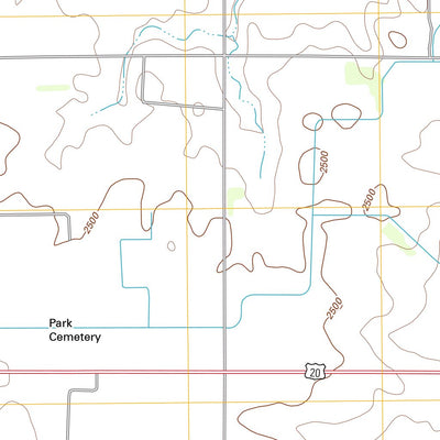 United States Geological Survey Ainsworth, NE (2011, 24000-Scale) digital map