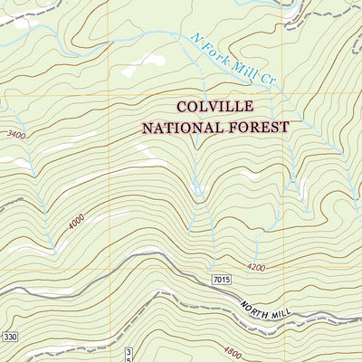 United States Geological Survey Aladdin, WA (2020, 24000-Scale) digital map