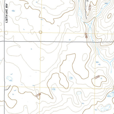 United States Geological Survey Alamo, ND (2020, 24000-Scale) digital map