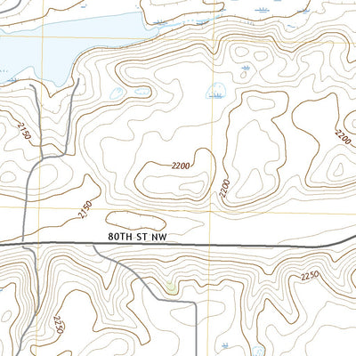 United States Geological Survey Alamo, ND (2020, 24000-Scale) digital map