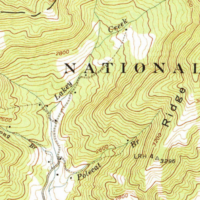 United States Geological Survey Alarka, NC (1940, 24000-Scale) digital map