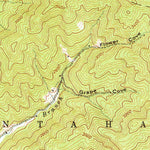 United States Geological Survey Alarka, NC (1940, 24000-Scale) digital map