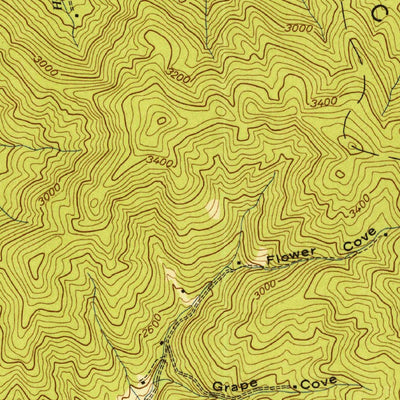 United States Geological Survey Alarka, NC (1941, 24000-Scale) digital map
