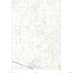 United States Geological Survey Albany, MN (2022, 24000-Scale) digital map