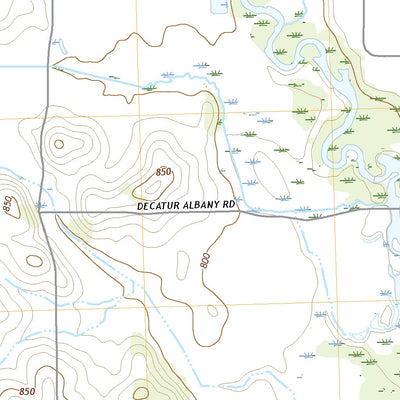 United States Geological Survey Albany, WI (2022, 24000-Scale) digital map