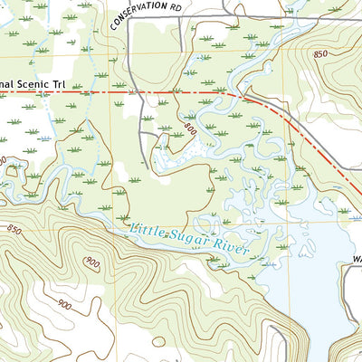 United States Geological Survey Albany, WI (2022, 24000-Scale) digital map