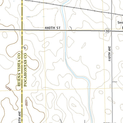 United States Geological Survey Albert City, IA (2022, 24000-Scale) digital map