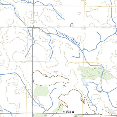United States Geological Survey Albion, IN (2022, 24000-Scale) digital map