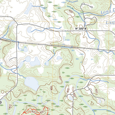 United States Geological Survey Albion, IN (2022, 24000-Scale) digital map