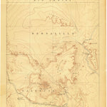 United States Geological Survey Albuquerque W, NM (1886, 250000-Scale) digital map