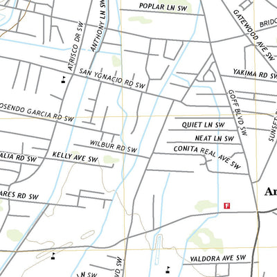 United States Geological Survey Albuquerque West, NM (2020, 24000-Scale) digital map