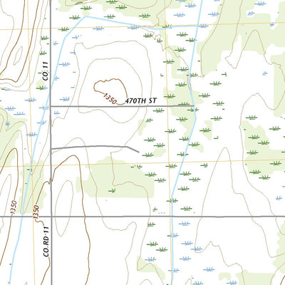 United States Geological Survey Aldrich South, MN (2022, 24000-Scale) digital map