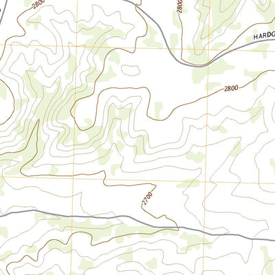 United States Geological Survey Allen Ranch, TX (2022, 24000-Scale) digital map