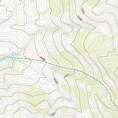 United States Geological Survey Allison Creek, ID (2020, 24000-Scale) digital map