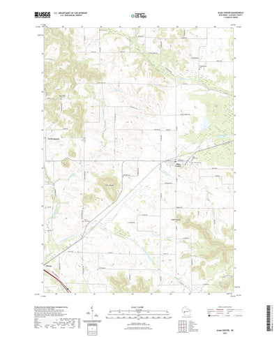 United States Geological Survey Alma Center, WI (2022, 24000-Scale) digital map