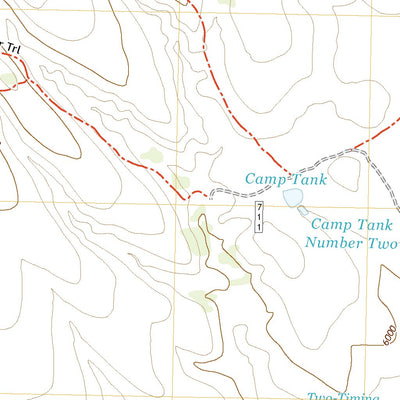 United States Geological Survey Alma Mesa, AZ (2021, 24000-Scale) digital map