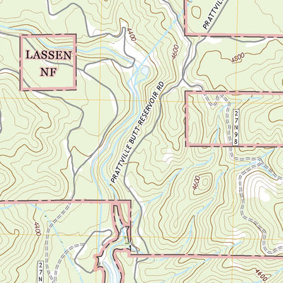 United States Geological Survey Almanor, CA (2022, 24000-Scale) digital map