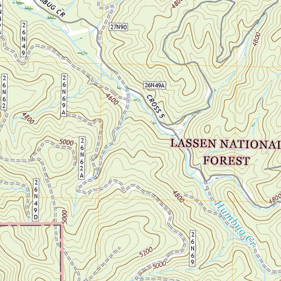 United States Geological Survey Almanor, CA (2022, 24000-Scale) digital map