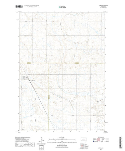 United States Geological Survey Alpena, SD (2021, 24000-Scale) digital map