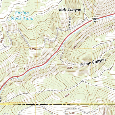 United States Geological Survey Alpine, AZ (2021, 24000-Scale) digital map
