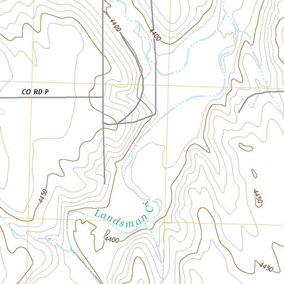 United States Geological Survey Alpine Ranch NE, CO (2022, 24000-Scale) digital map
