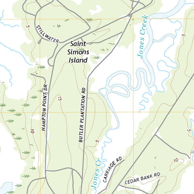 United States Geological Survey Altamaha Sound, GA (2020, 24000-Scale) digital map