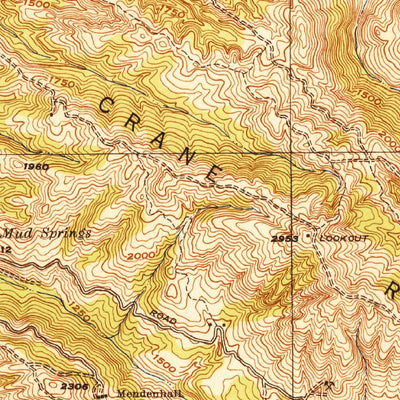 United States Geological Survey Altamont, CA (1943, 62500-Scale) digital map
