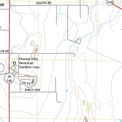 United States Geological Survey Altamont, OR (2020, 24000-Scale) digital map