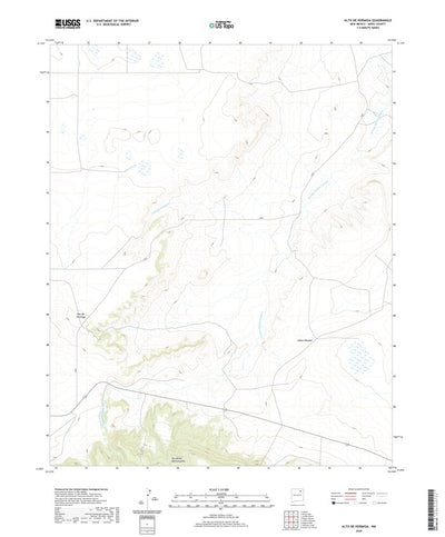 United States Geological Survey Alto De Hormiga, NM (2020, 24000-Scale) digital map