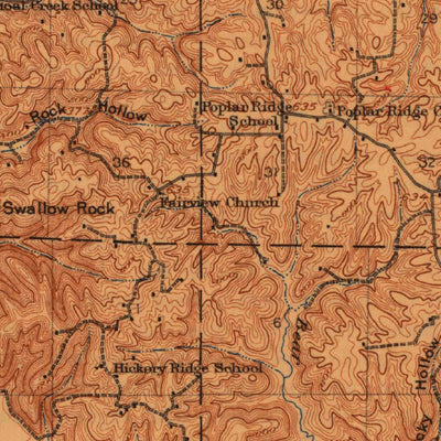United States Geological Survey Alto Pass, IL-MO (1924, 62500-Scale) digital map