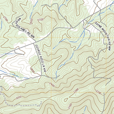 United States Geological Survey Alum Ridge, VA (2022, 24000-Scale) digital map