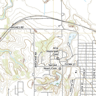 United States Geological Survey Alva, OK (2022, 24000-Scale) digital map