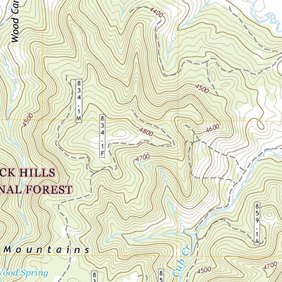 United States Geological Survey Alva, WY (2021, 24000-Scale) digital map