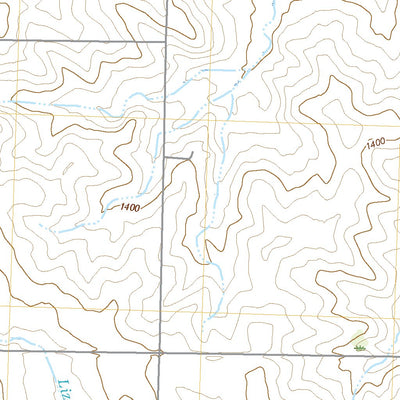 United States Geological Survey Alvord, IA (2022, 24000-Scale) digital map
