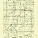 United States Geological Survey Alvordton, OH-MI (1913, 62500-Scale) digital map
