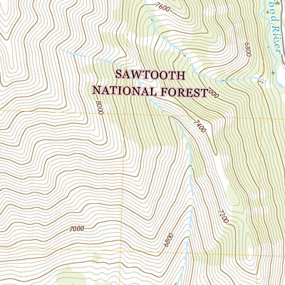 United States Geological Survey Amber Lakes, ID (2020, 24000-Scale) digital map