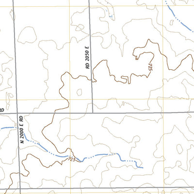 United States Geological Survey Ambia, IN (2022, 24000-Scale) digital map