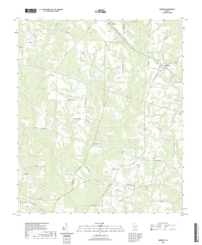United States Geological Survey Ambrose, GA (2020, 24000-Scale) digital map