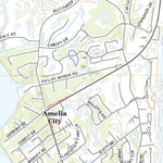 United States Geological Survey Amelia City, FL (2021, 24000-Scale) digital map