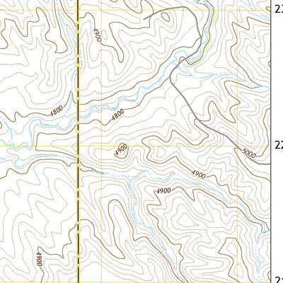 United States Geological Survey Amend Ranch, WY (2021, 24000-Scale) digital map