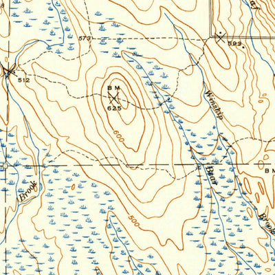 United States Geological Survey Amity, ME (1940, 62500-Scale) digital map
