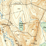 United States Geological Survey Amity, ME (1940, 62500-Scale) digital map
