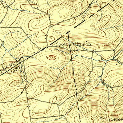 United States Geological Survey Amsterdam, NY (1895, 62500-Scale) digital map