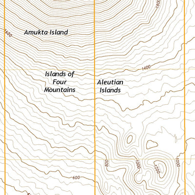 United States Geological Survey Amukta B-4 NW, AK (2021, 25000-Scale) digital map